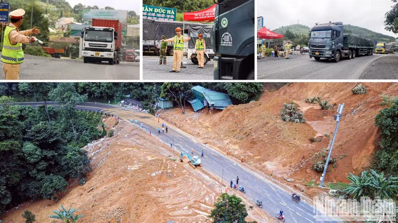 Toàn cảnh vụ sạt lở khiến 3 chiến sĩ cảnh sát tử vong tại Bảo Lộc, Lâm Đồng.