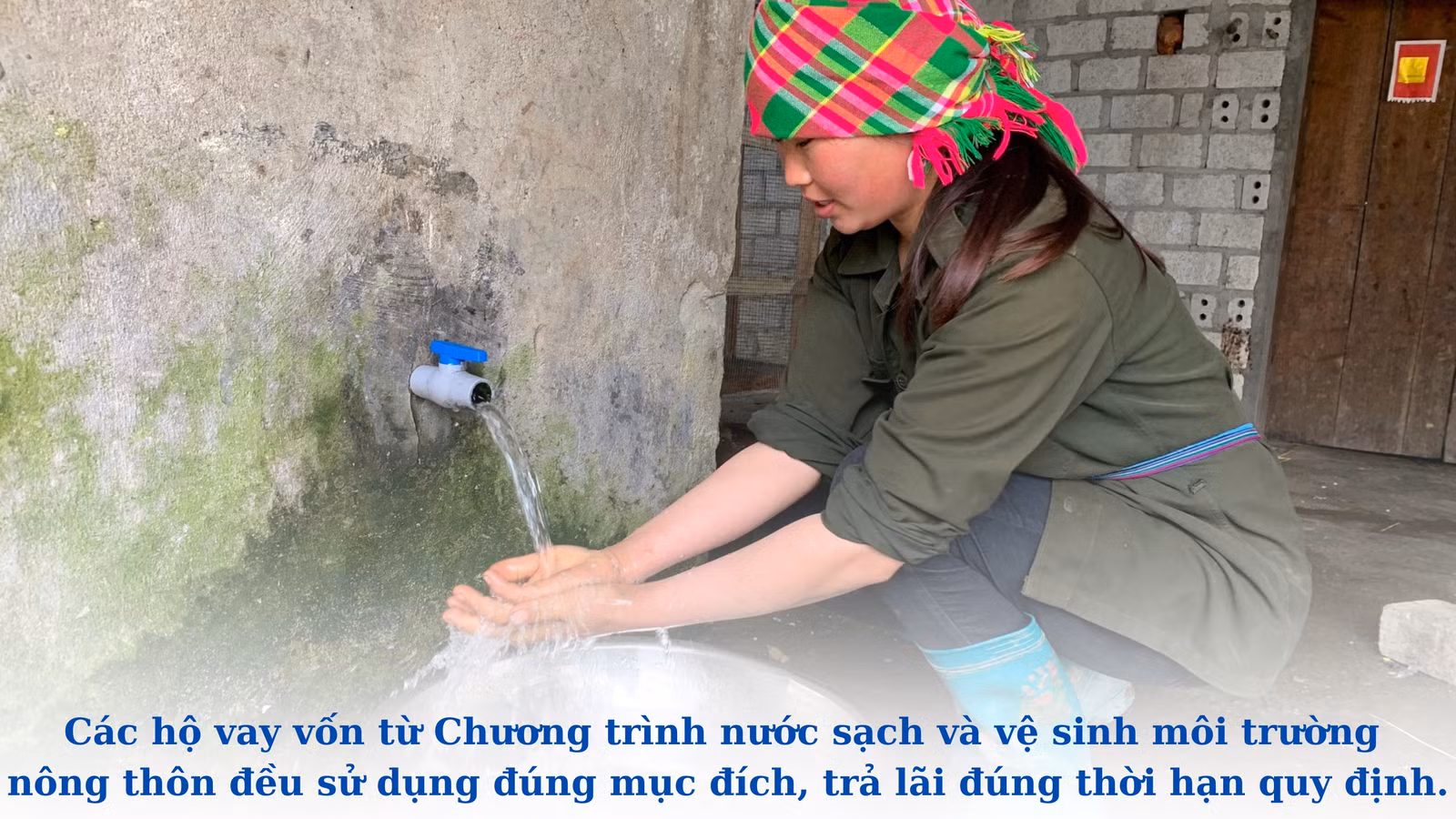Tín dụng nước sạch nâng cao chất lượng cuộc sống.jpg