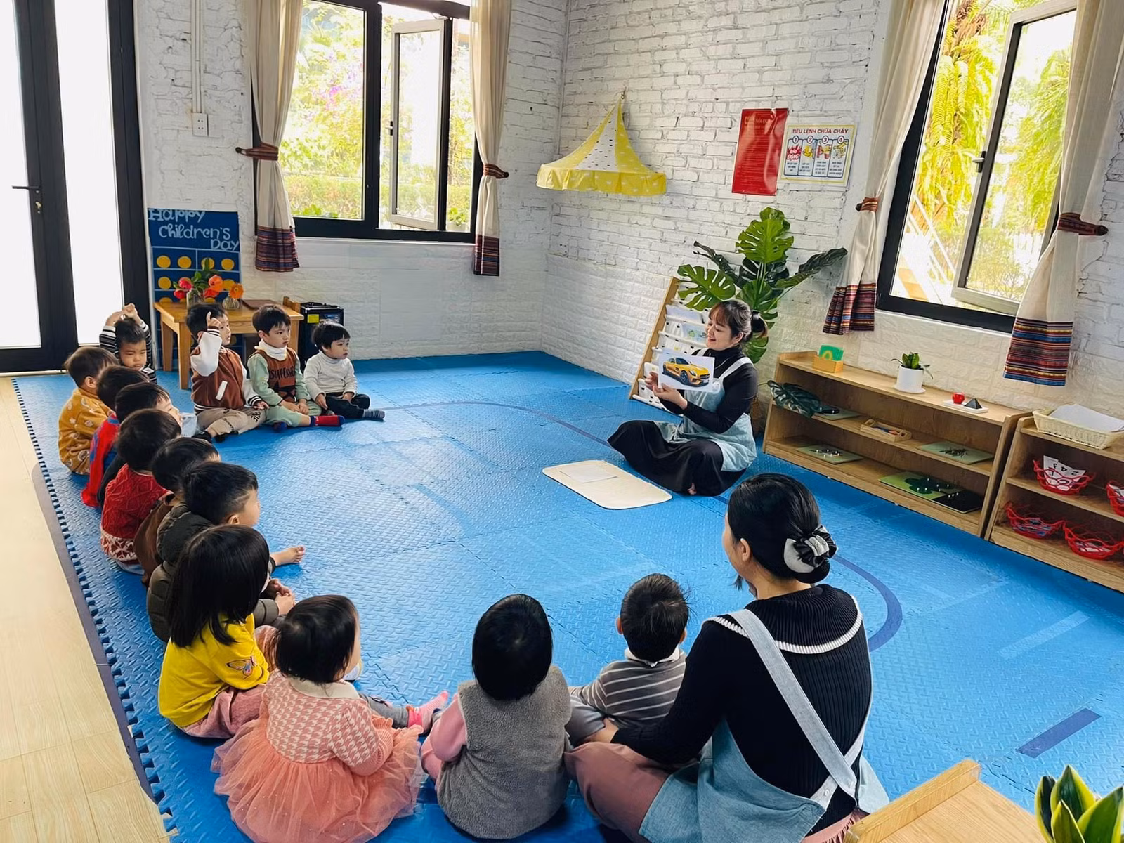 Trường mầm non song ngữ Maya Montessori là trường mầm non tư thục đầu tiên của thành phố Lào Cai triển khai phương pháp giảng dạy Montessori.jpg