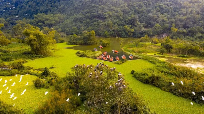 Khu du lịch sinh thái Thung Nham là điểm du lịch bền vững tại Ninh Bình.