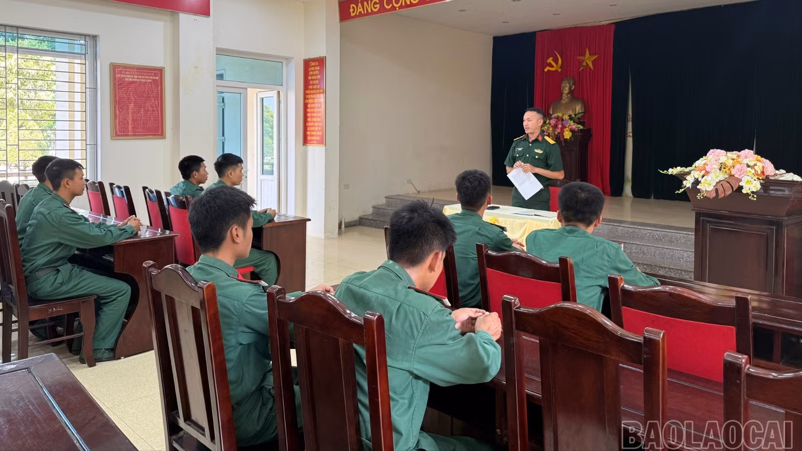 Bộ CHQS tỉnh chú trọng giáo dục chính trị tư tưởng cho ĐVTN.