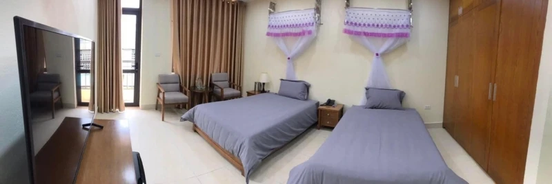 Không gian phòng nghỉ được sắp xếp phù hợp với các đối tượng điều dưỡng tại Trung tâm