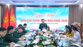 Phối hợp tuyên truyền đậm nét về lực lượng Bộ đội Biên phòng Lào Cai