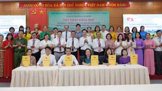 Hội thảo Xây dựng “Không gian văn hóa Hồ Chí Minh trong các cơ sở giáo dục trên địa bàn phường Cam Đường”