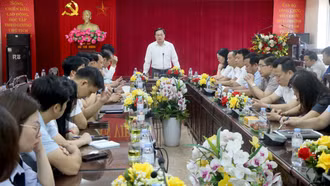 Sở Tài chính đón 28 cán bộ, viên chức về công tác tại trung tâm chính trị - hành chính tỉnh (đợt 1)