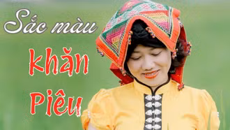 Sắc màu khăn Piêu 