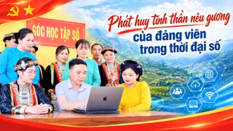 Phát huy tinh thần nêu gương của đảng viên trong thời đại số
