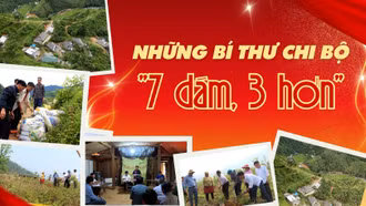 Những bí thư chi bộ "7 dám, 3 hơn"