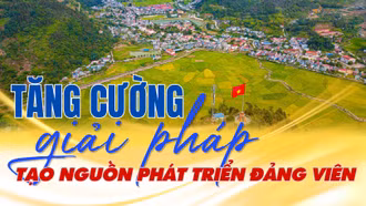 Tăng cường giải pháp tạo nguồn phát triển đảng viên