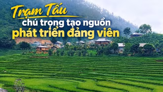 Trạm Tấu chú trọng tạo nguồn phát triển đảng viên