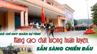Nâng cao chất lượng huấn luyện, sẵn sàng chiến đấu