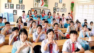 Trường THCS Nguyễn Du (phường Yên Bái) dạy kỹ năng sống số cho học sinh