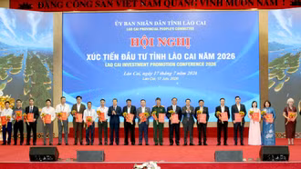 Hội nghị Xúc tiến đầu tư 2026: Lào Cai cam kết đồng hành cùng doanh nghiệp