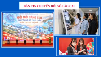 Bản tin Chuyển đổi số Lào Cai ngày 16/10