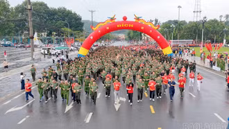 Lào Cai: Hơn 53.000 người tham gia Lễ mít tinh và hưởng ứng giải chạy “Chung một quyết tâm xây dựng xã, phường không ma túy”