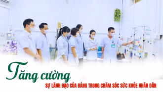 Tăng cường sự lãnh đạo của Đảng trong chăm sóc sức khỏe Nhân dân