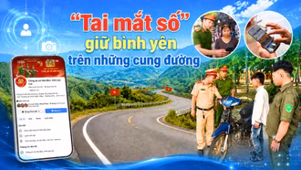 “Tai mắt số” giữ bình yên trên những cung đường