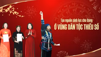 Tạo nguồn sinh lực cho Đảng ở vùng dân tộc thiểu số