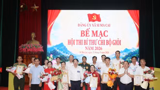 Đảng ủy xã Si Ma Cai tổ chức thành công Hội thi Bí thư Chi bộ giỏi năm 2026
