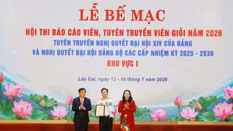 Bế mạc Hội thi Báo cáo viên, tuyên truyền viên giỏi khu vực I năm 2026