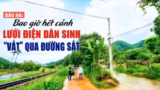 Bao giờ hết cảnh lưới điện dân sinh “vắt” qua đường sắt 