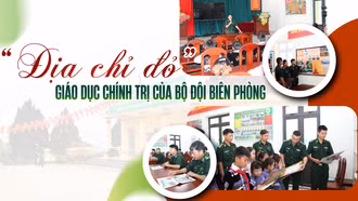 “Địa chỉ đỏ” giáo dục chính trị của bộ đội biên phòng