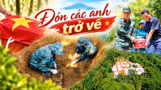 [Ảnh] Đón các anh trở về