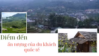 Điểm đến ấn tượng của du khách quốc tế
