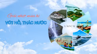 Giải nhiệt mùa hè với hồ, thác nước