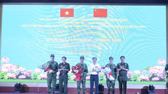 Diễn tập liên hợp “Lá chắn liên hợp số 1 – sông Hồng 2025” thành công tốt đẹp