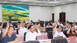 Tổ chức lấy ý kiến dự thảo Nghị quyết sửa đổi, bổ sung một số điều của Hiến pháp 2013 trong hệ thống MTTQ các cấp