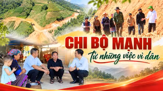 Chi bộ mạnh từ những việc vì dân