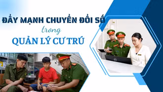 Đẩy mạnh chuyển đổi số trong quản lý cư trú