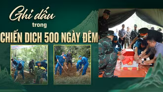 Ghi dấu trong Chiến dịch 500 ngày đêm