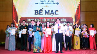  Hội thi Báo cáo viên, Tuyên truyền viên giỏi tỉnh Lào Cai năm 2026 thành công tốt đẹp