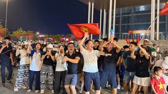 Lào Cai hòa nhịp cùng chiến thắng của đội tuyển Việt Nam