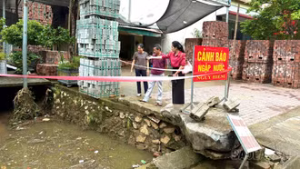 Không để điểm ngập trở thành điểm nguy hiểm mùa mưa bão