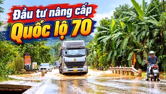Quốc lộ 70 sẽ sớm được đầu tư nâng cấp