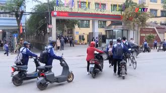 Hiệu quả mô hình cổng trường an toàn giao thông