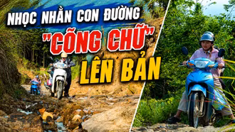 Nhọc nhằn con đường "cõng chữ" lên bản