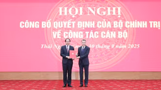 Đồng chí Trịnh Xuân Trường làm Bí thư Tỉnh ủy Thái Nguyên