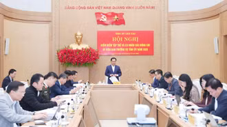 Ban Thường vụ Tỉnh ủy Lào Cai kiểm điểm tập thể và cá nhân năm 2025