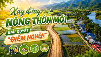 Tháo gỡ những "điểm nghẽn" trong xây dựng nông thôn mới ở các địa phương
