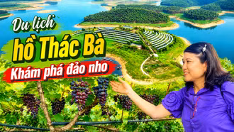 Trải nghiệm du lịch nông nghiệp xanh trên hồ Thác Bà