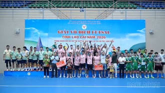 Câu lạc bộ Nha khoa Tùng Anh lần thứ 2 liên tiếp vô địch Giải Futsal tỉnh Lào Cai