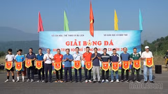 13 đội bóng tranh tài tại Giải bóng đá khối THPT tỉnh Lào Cai năm 2026 