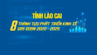8 THÀNH TỰU PHÁT TRIỂN KINH TẾ TỈNH LÀO CAI GIAI ĐOẠN 2020 - 2025