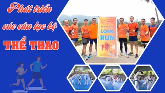 Phát triển các câu lạc bộ thể thao