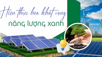 Hiện thực hóa khát vọng năng lượng xanh