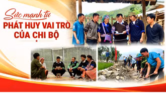 Sức mạnh từ phát huy vai trò của chi bộ